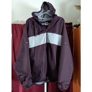 Vintage Starter Lightweight Hooded Zip Up Windbreaker Mens Size XL